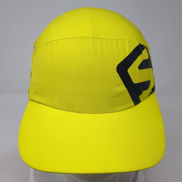 Salomon Slideback Running Baseball Cap Green One Size Adjustable Outdoor Printed - Picture 2 of 8